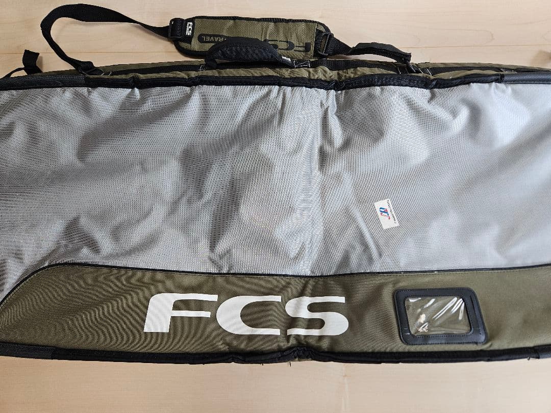 FCS　ショートボード トラベルハードケース 6'7\"　2枚用　カーキ