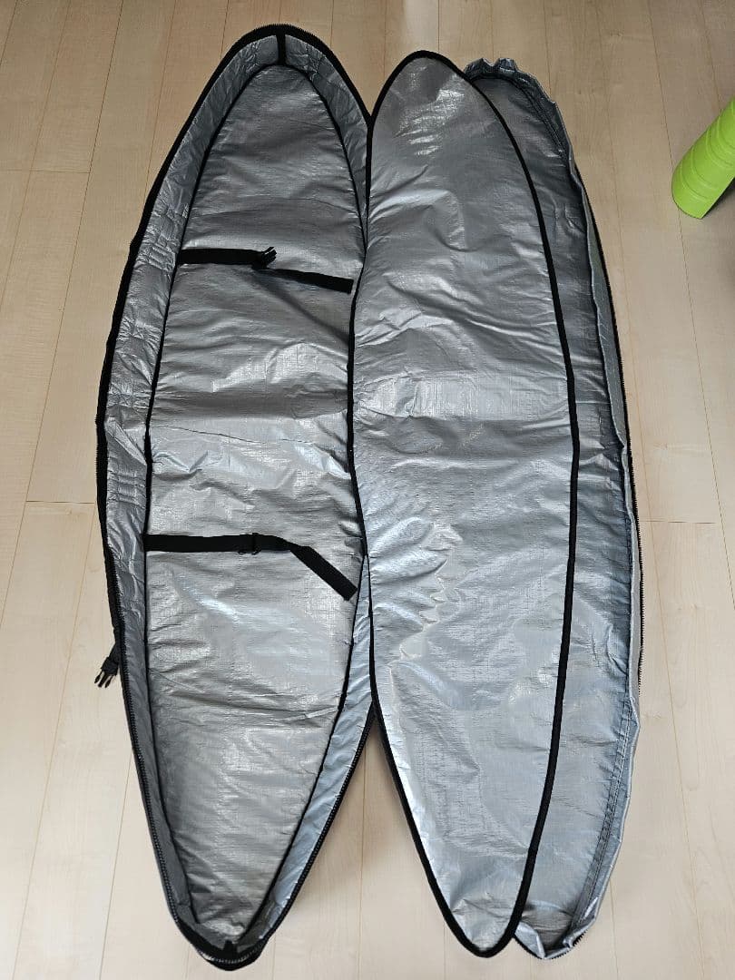 FCS　ショートボード トラベルハードケース 6'7\"　2枚用　カーキ