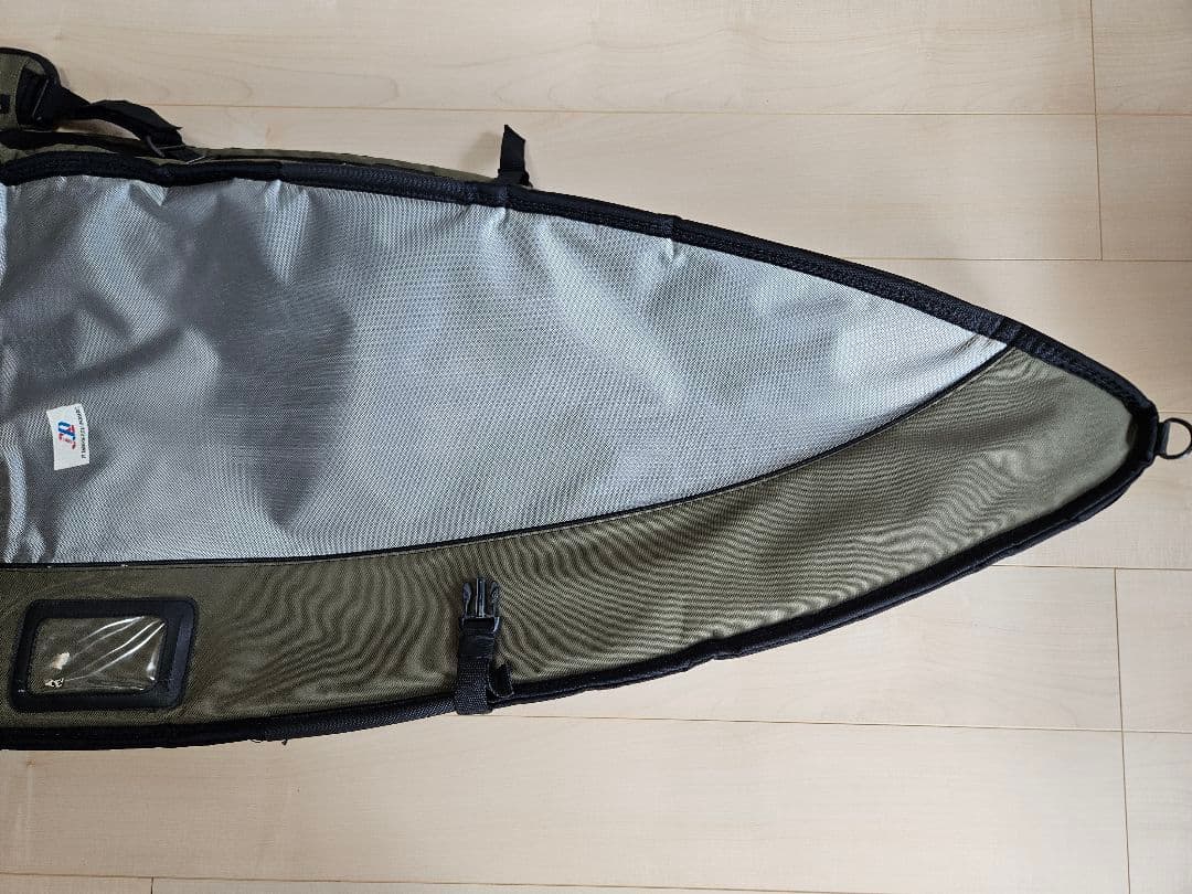 FCS　ショートボード トラベルハードケース 6'7\"　2枚用　カーキ