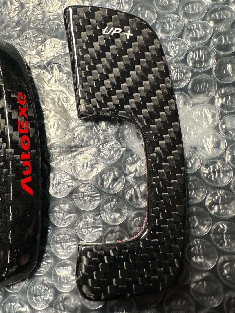 AutoExe カーボンパドル　シフトレバー