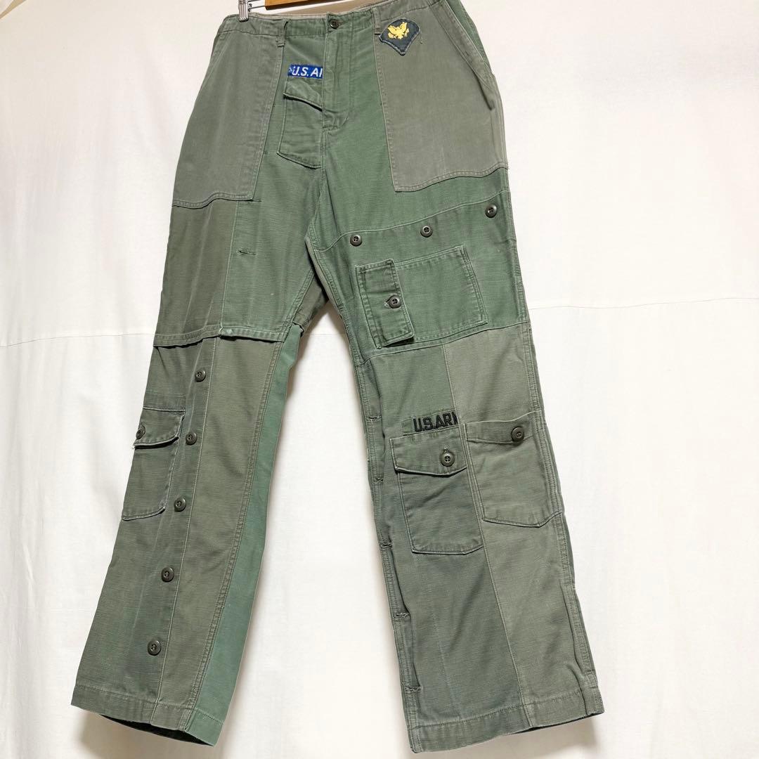 Lサイズ！Rebuild by Needles 再構築ミリタリーパンツ