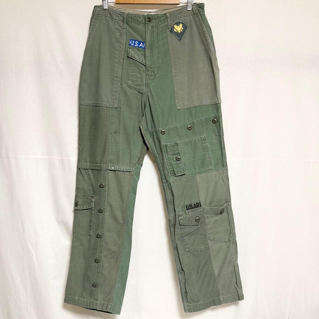 Lサイズ！Rebuild by Needles 再構築ミリタリーパンツ