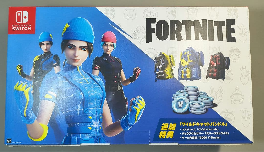 【コード未使用】Switch　フォートナイト　ワイルドキャット　バンドル