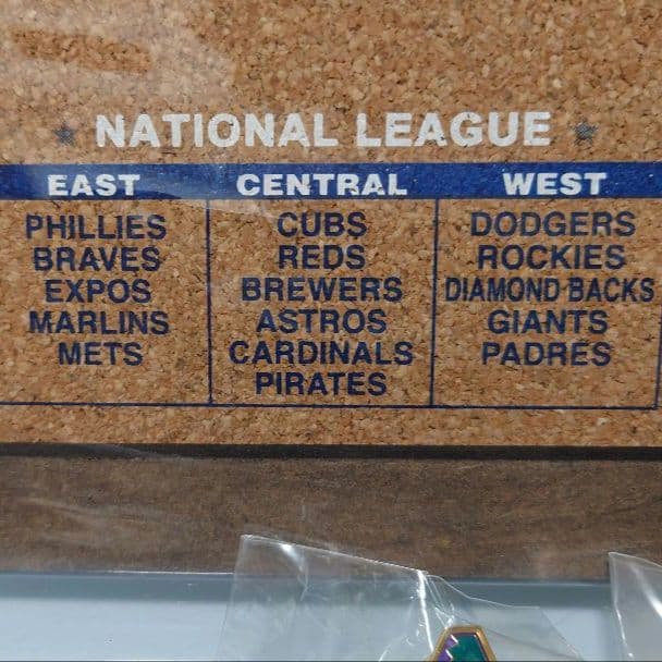 USA メジャーリーグベースボール 【TEAM PINS MAP】