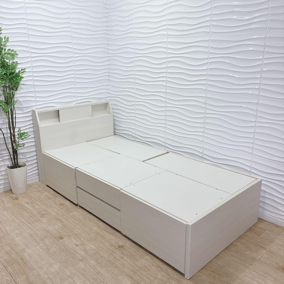 ◇ニトリ◇ベッドフレーム◇アザン◇ジオチェストシングル◇大阪兵庫京都奈良滋賀◇