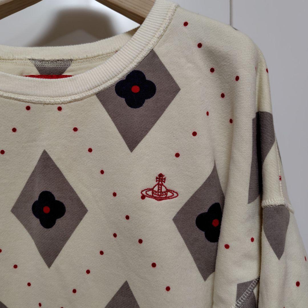 最終！Vivienne Westwood REDLABELアーガイル柄スウェット