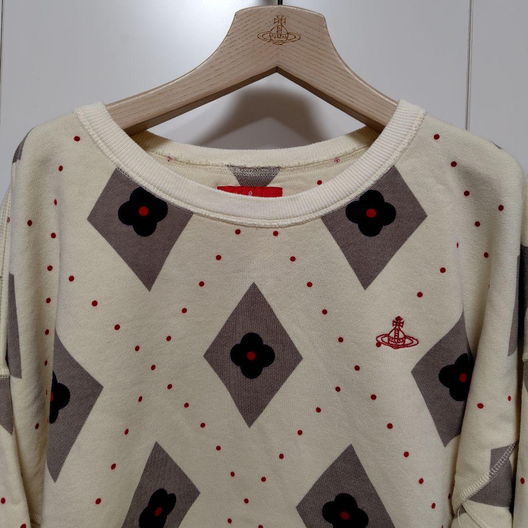最終！Vivienne Westwood REDLABELアーガイル柄スウェット