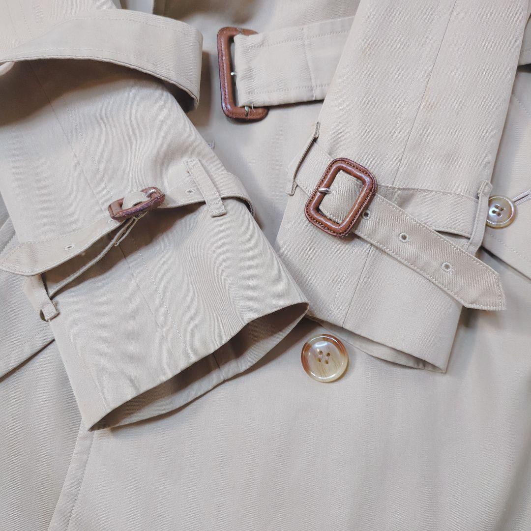 【良品 】バーバリーズ トレンチコート 白タグ ベルト ライナー ノバチェック