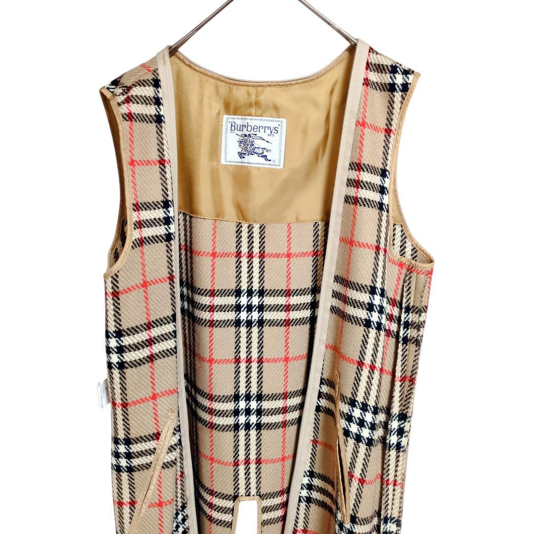 【良品 】バーバリーズ トレンチコート 白タグ ベルト ライナー ノバチェック