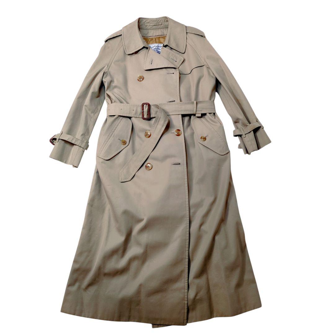 【良品 】バーバリーズ トレンチコート 白タグ ベルト ライナー ノバチェック