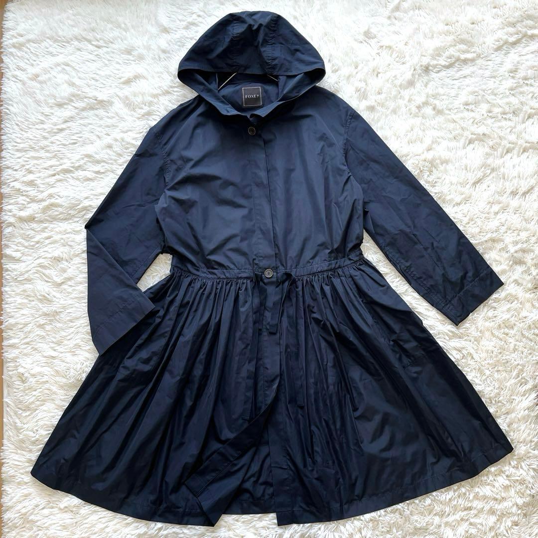 美品 フォクシー　近年　スプリングブルームコート 41215　定価12万