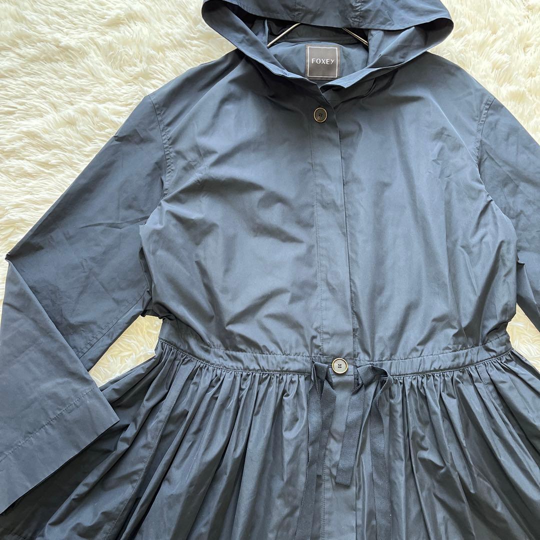 美品 フォクシー　近年　スプリングブルームコート 41215　定価12万