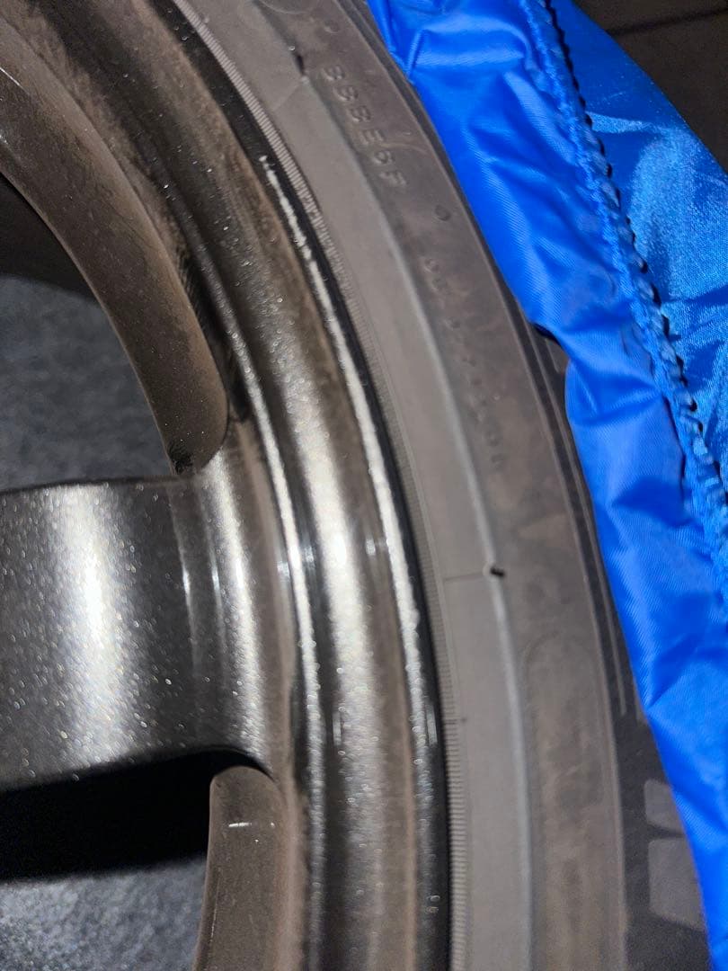 RAYS TE37 SAGA S-plus タイヤ付18インチ9.5Jプラス35