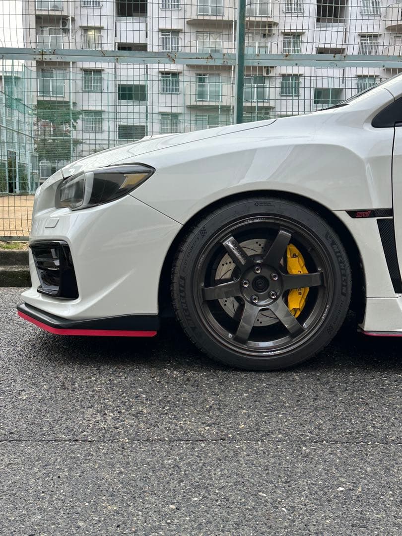 RAYS TE37 SAGA S-plus タイヤ付18インチ9.5Jプラス35