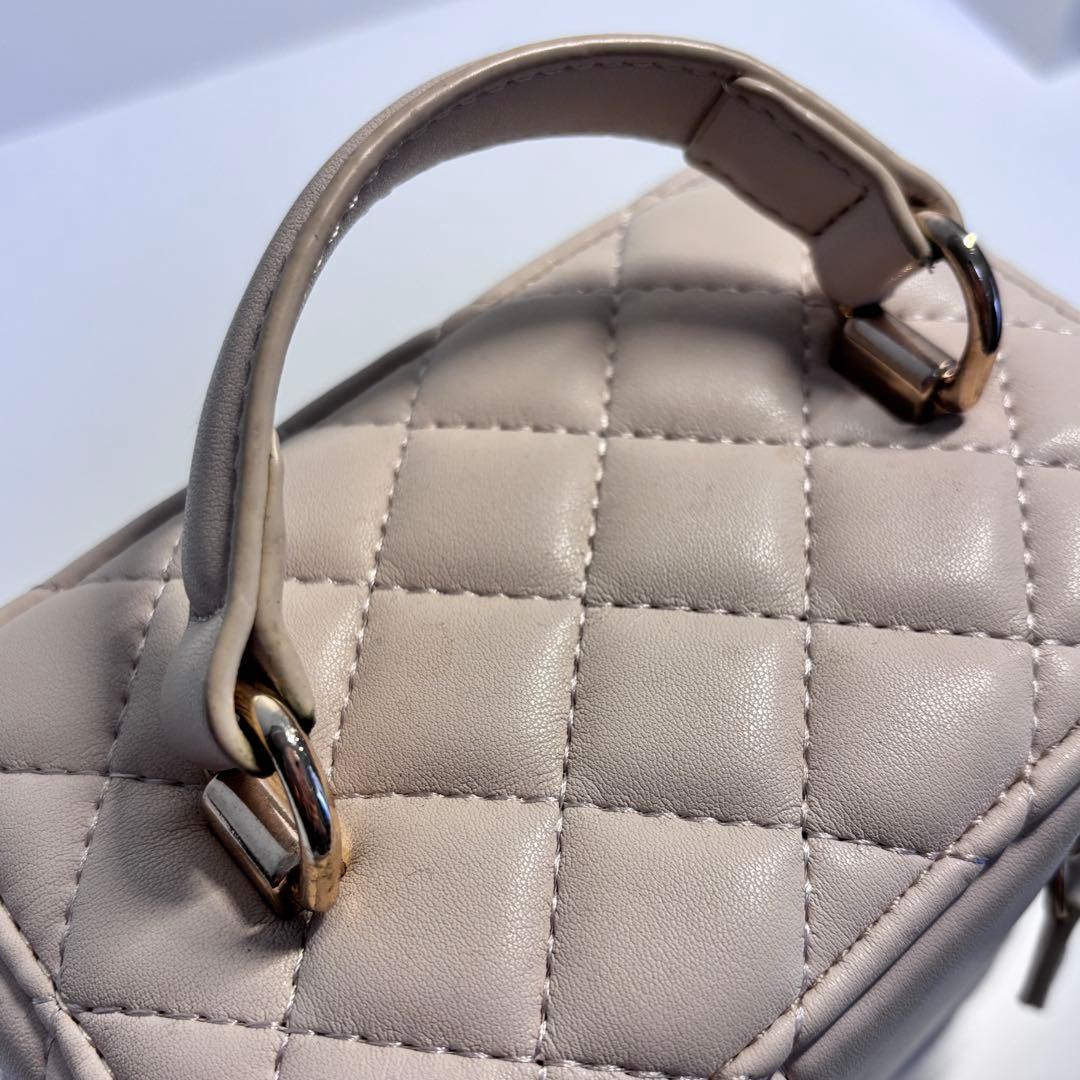 darich キルティングスクエアミニバッグ