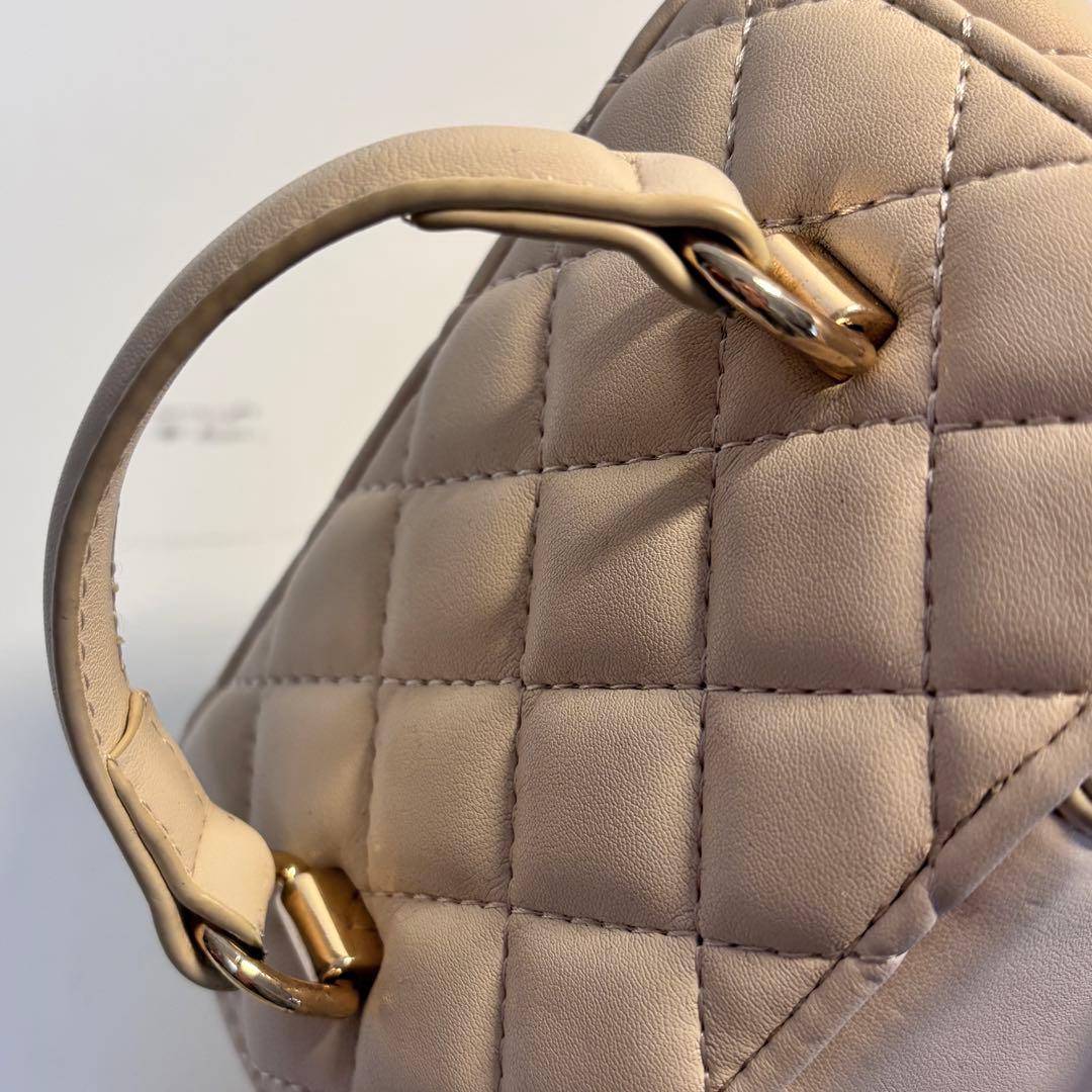 darich キルティングスクエアミニバッグ