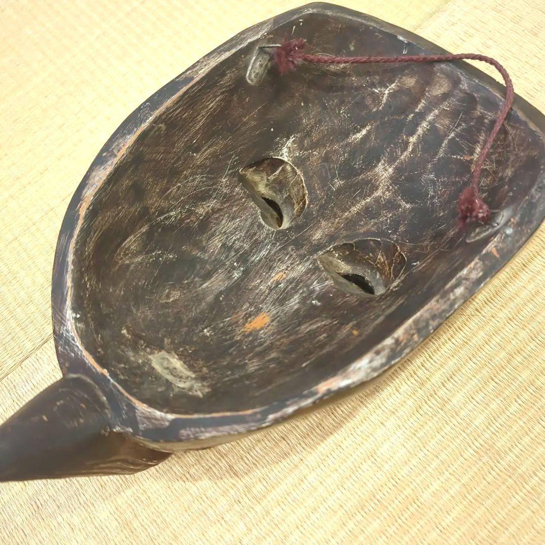 『伝統工芸品　能面 2点セット』浮立面（ふりゅうめん）と翁（おきな）