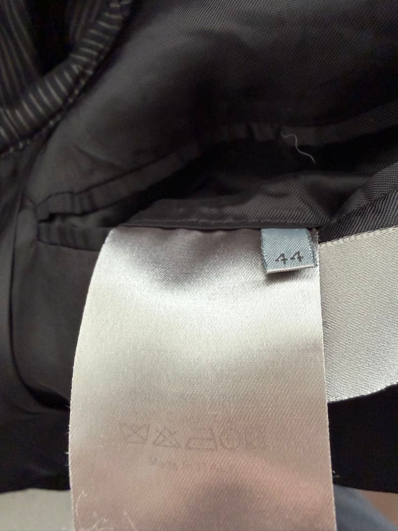 Dior 16awダークパープル ストライプスーツ