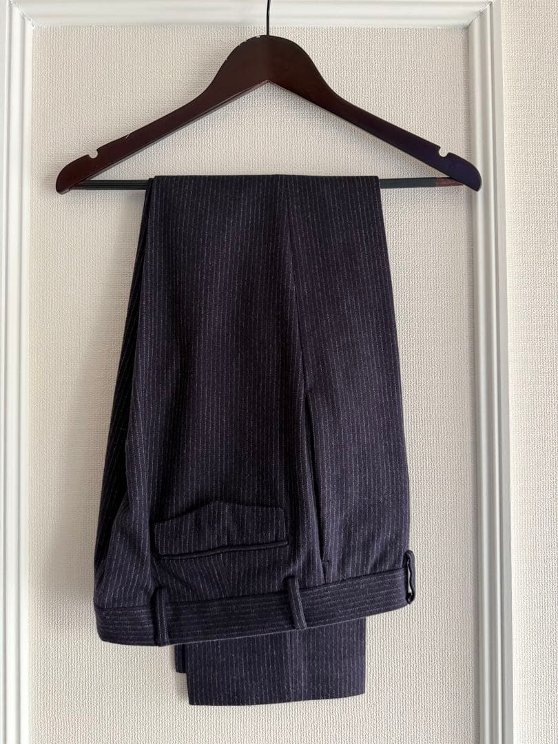 Dior 16awダークパープル ストライプスーツ