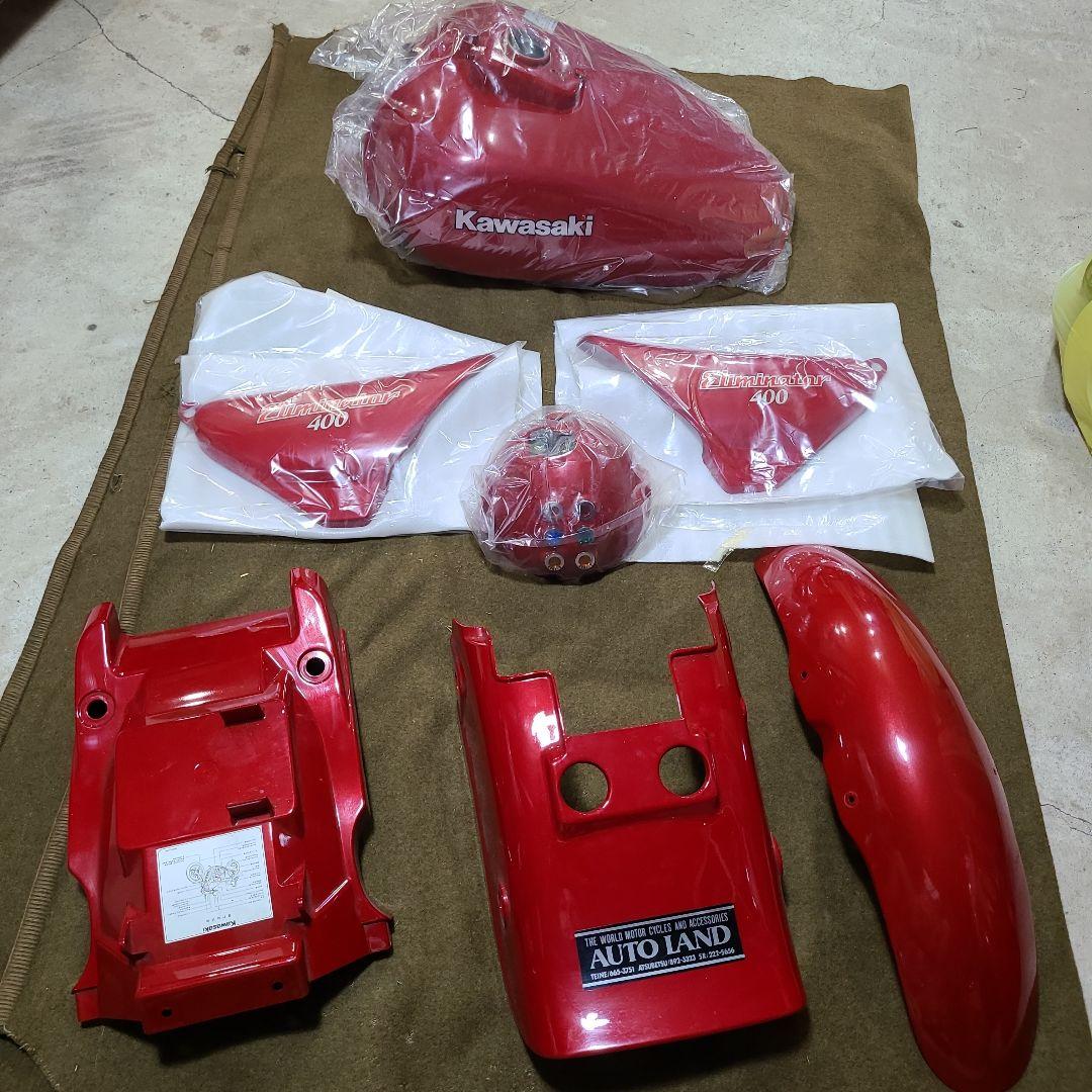 超稀少！新車外しエリミネーター400外装一式