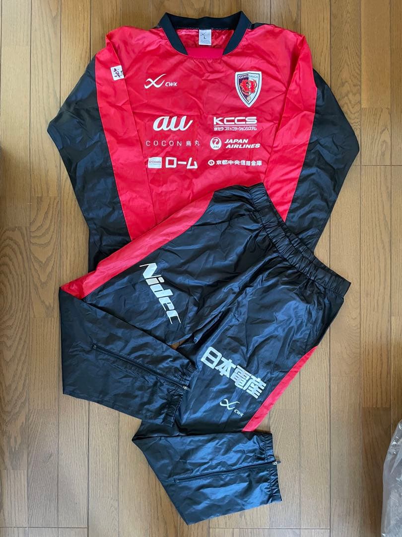 希少 非売品 京都サンガ 上下 トレーニングウェア セットアップ