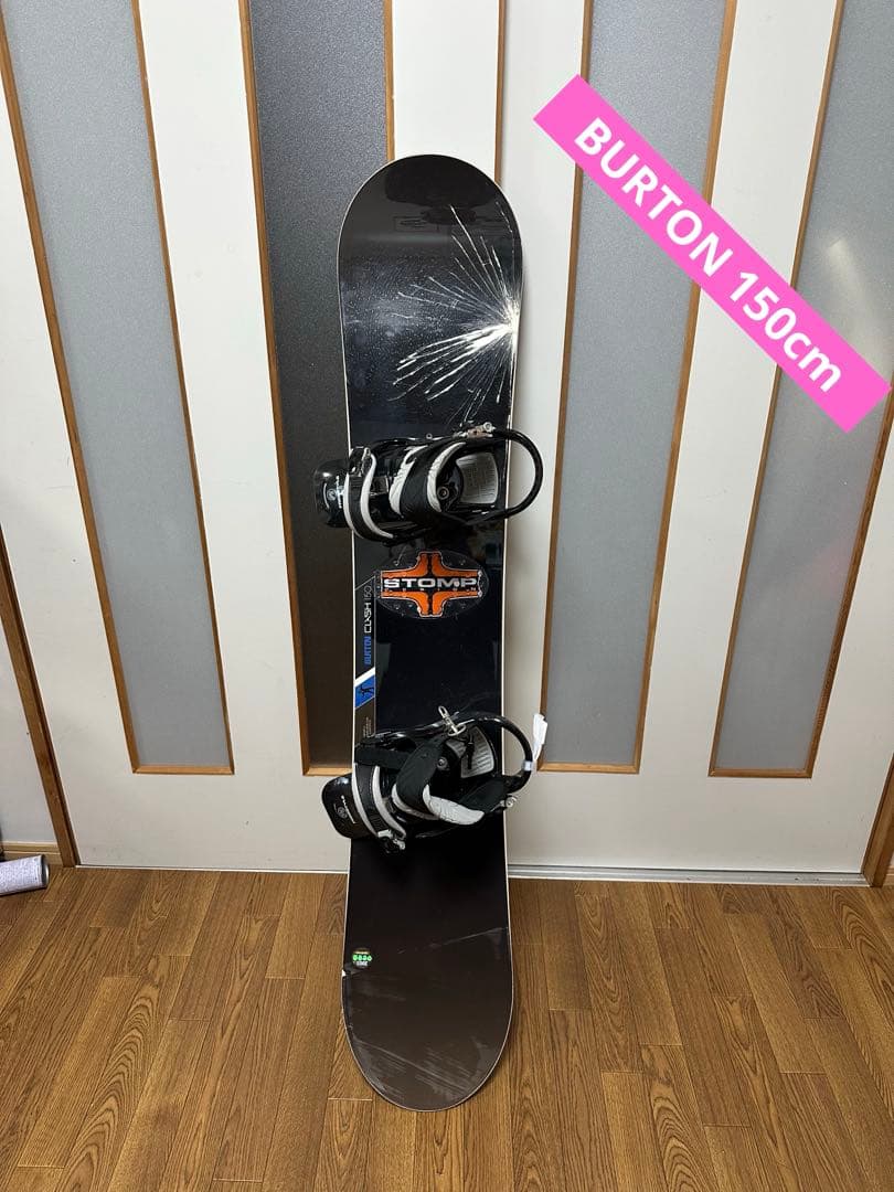 バートンスノーボード BURTON CLASH 150cm ビンディング付き