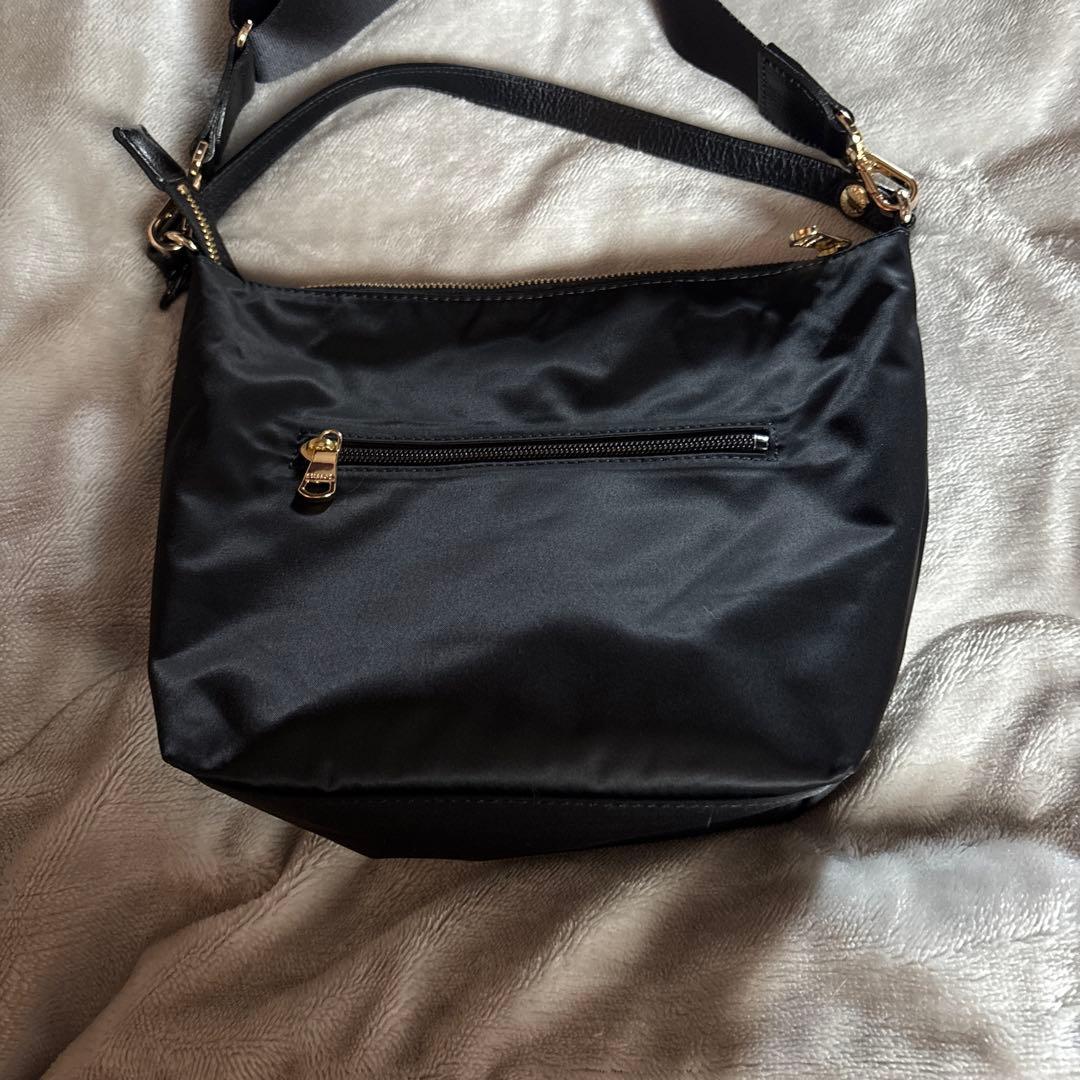 ラシット 2wayシンプルショルダーバッグ 290g ブラック