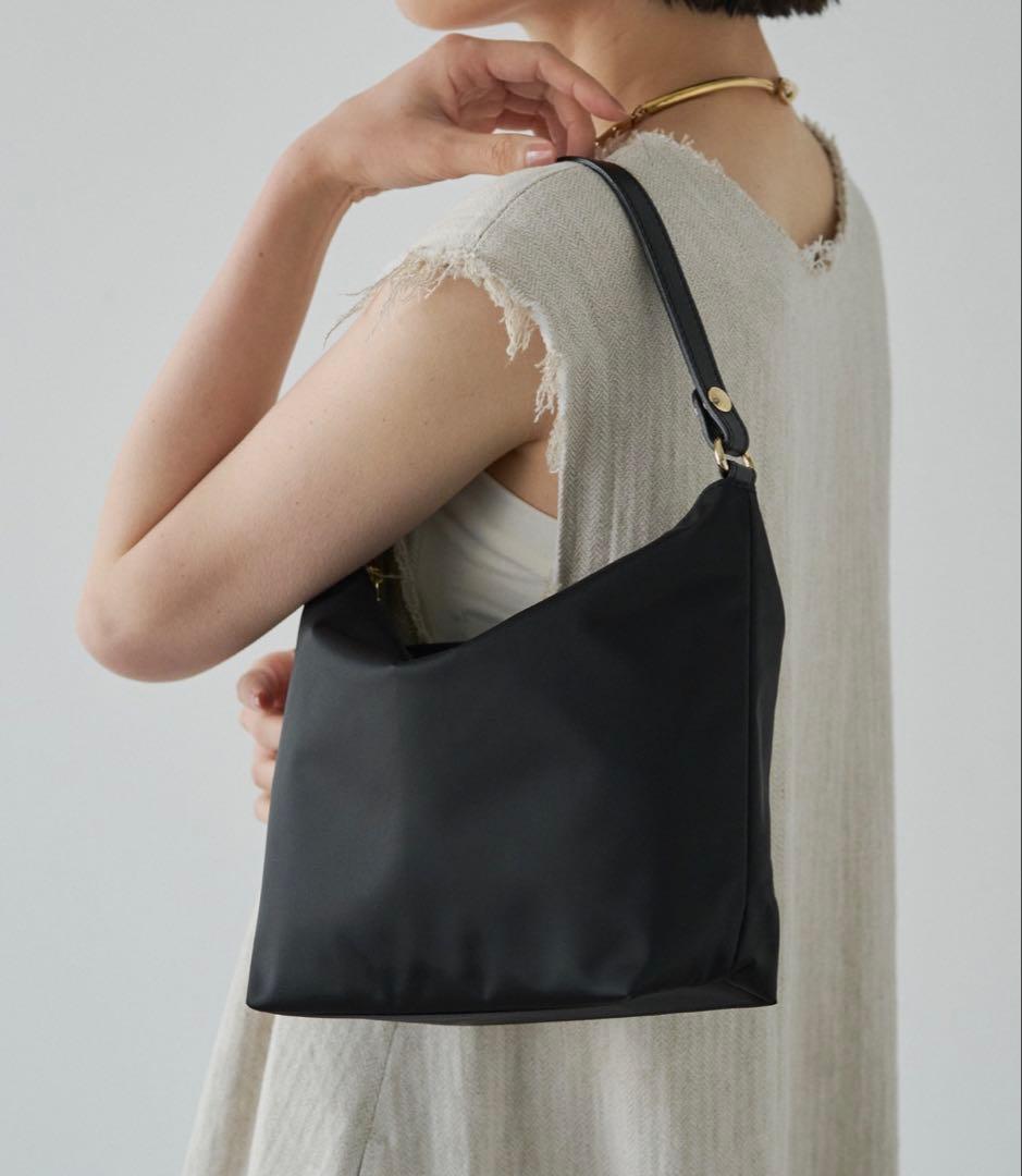 ラシット 2wayシンプルショルダーバッグ 290g ブラック