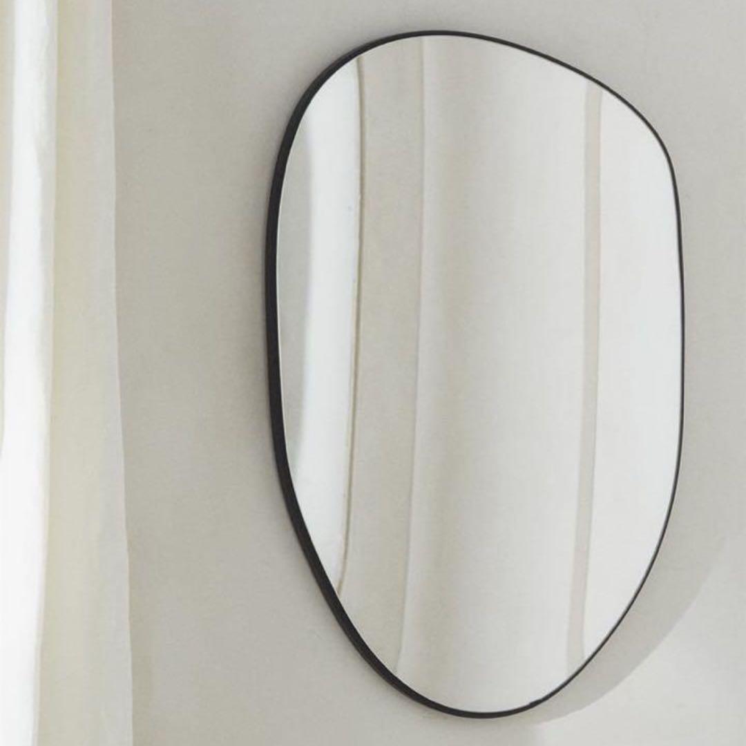 HR547 ZARA イレギュラー ウォールミラー小