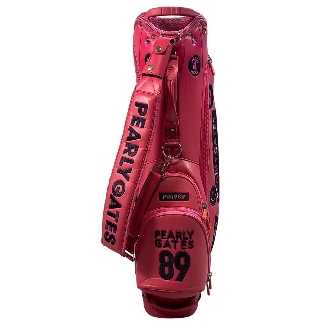 PEARLY GATES パーリーゲイツ キャディバッグ 6分割 9型 ピンク