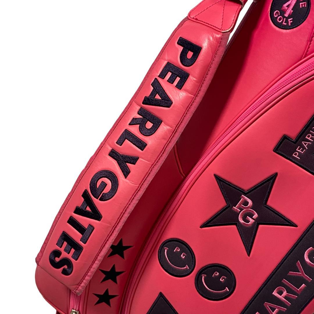 PEARLY GATES パーリーゲイツ キャディバッグ 6分割 9型 ピンク