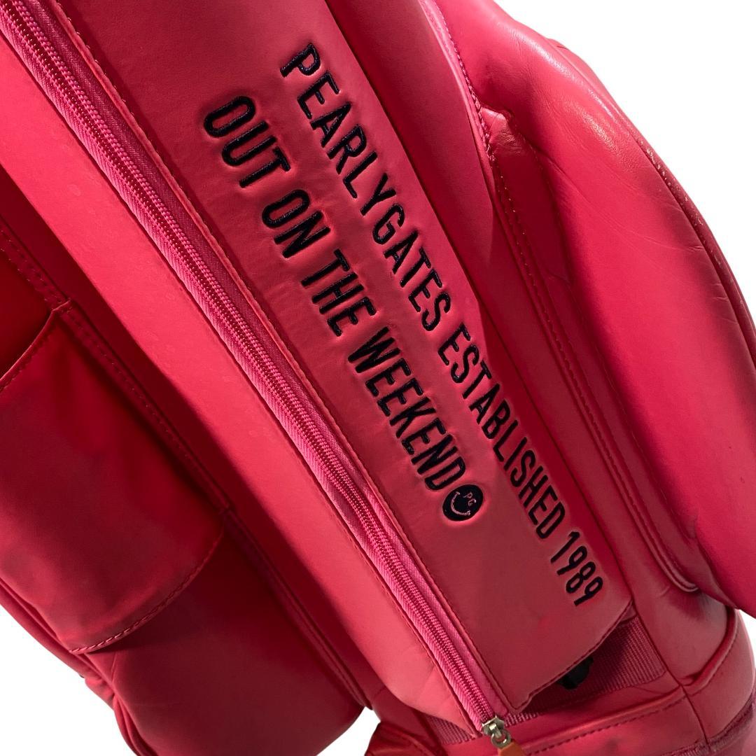 PEARLY GATES パーリーゲイツ キャディバッグ 6分割 9型 ピンク