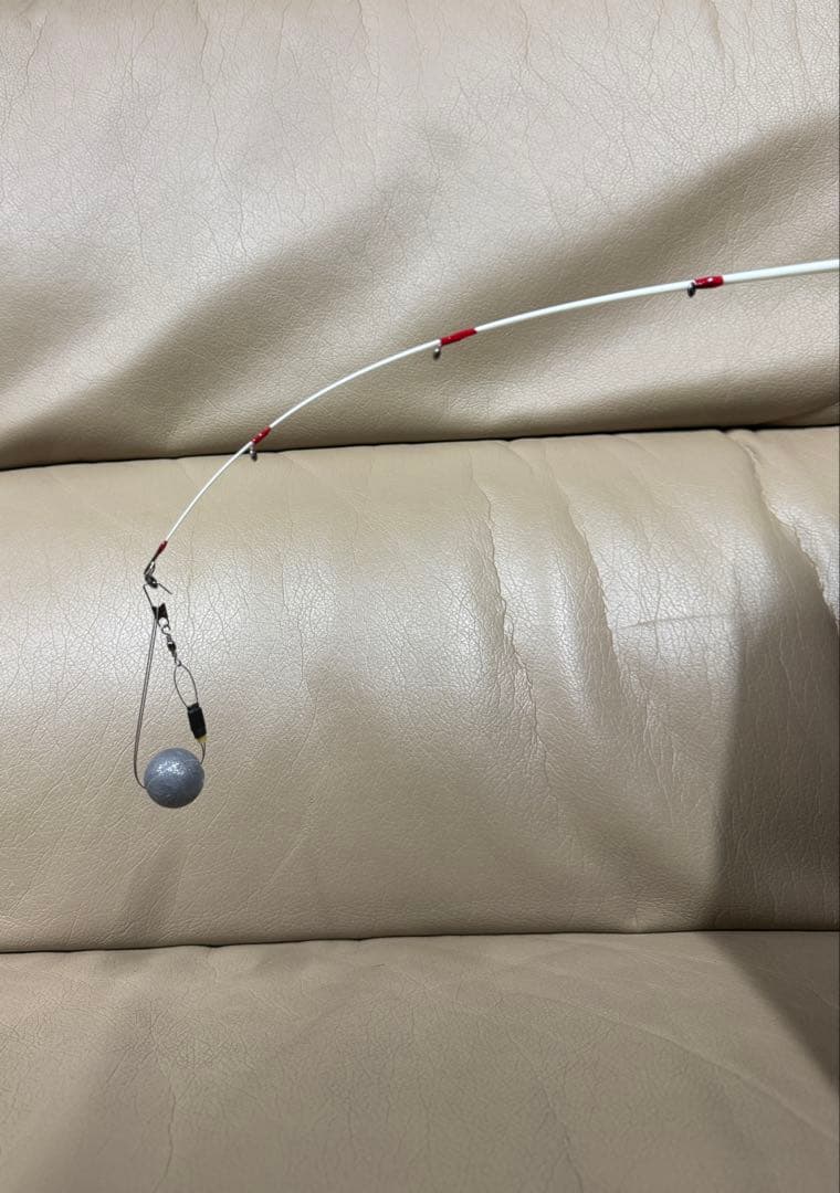 伊勢海老　穴釣り竿　布袋竹　ハンドメイド