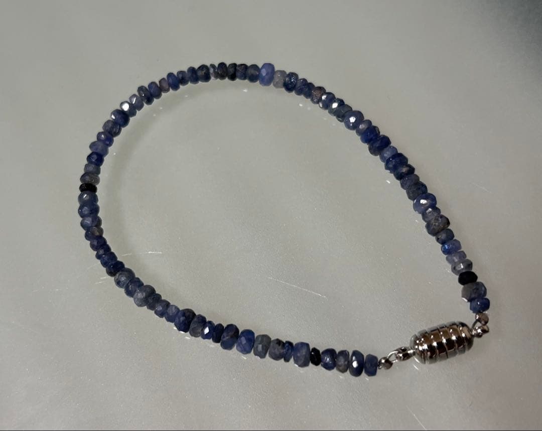 たく（天然サファイア ブレスレット（鑑別書付き）