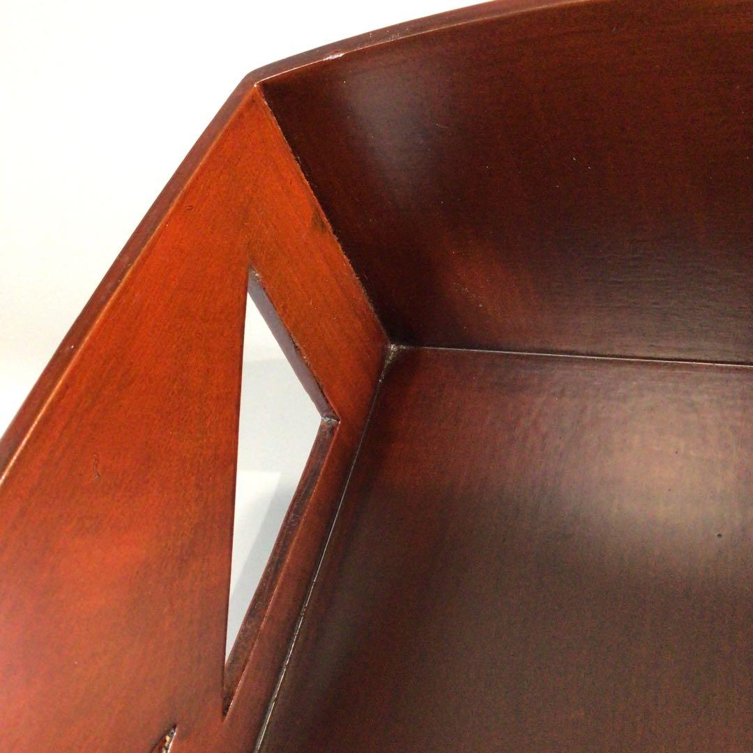 Ｐ７４５　莨盆　『修斉作』『即中斎好』『鱗透し』『煙草盆』　共箱　茶道具　喫煙具