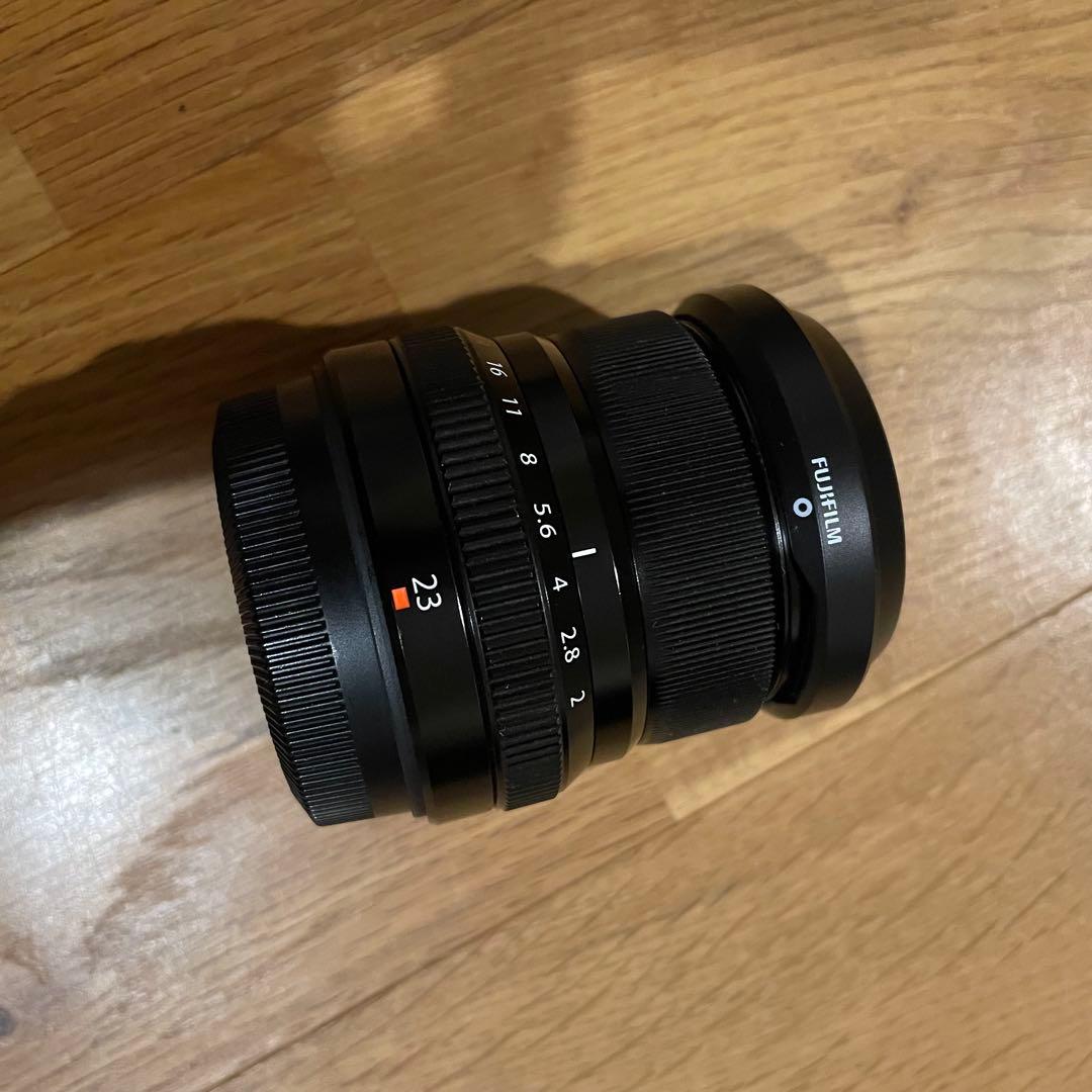 FUJIFILM XF23mmF2 R WR レンズ フード付き