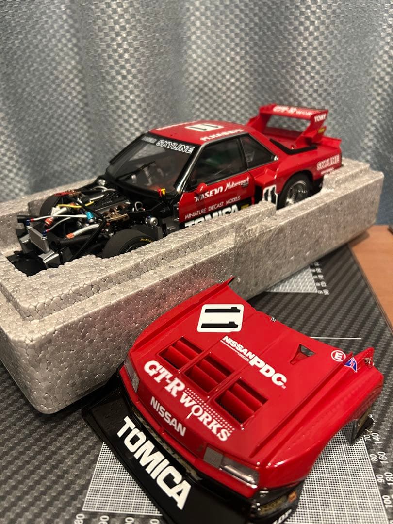 1/18 スカイラインRSターボ スーパーシルエット 82 83