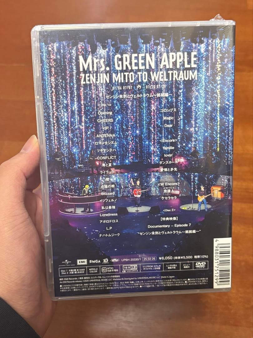 ミセス　ペンライト＋ゼンジン未到とヴェルトラウム　DVD セット