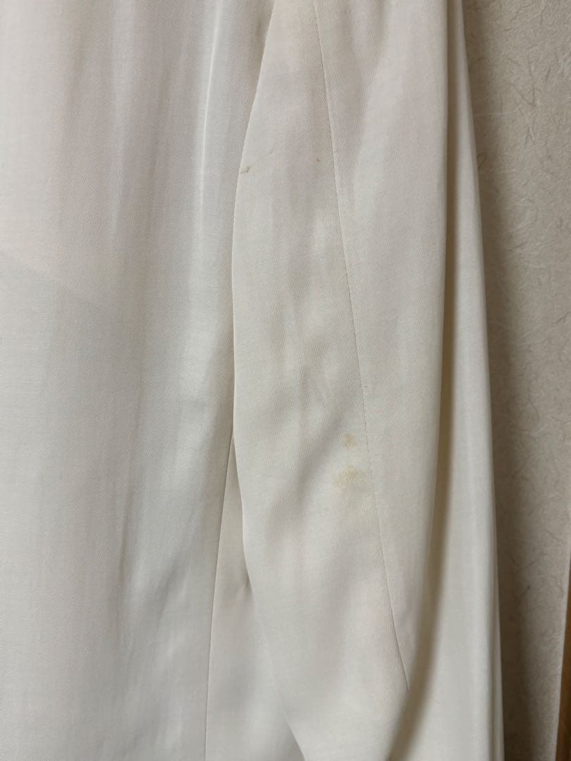 コムデギャルソン オムプリュス 白ダブルジャケット S