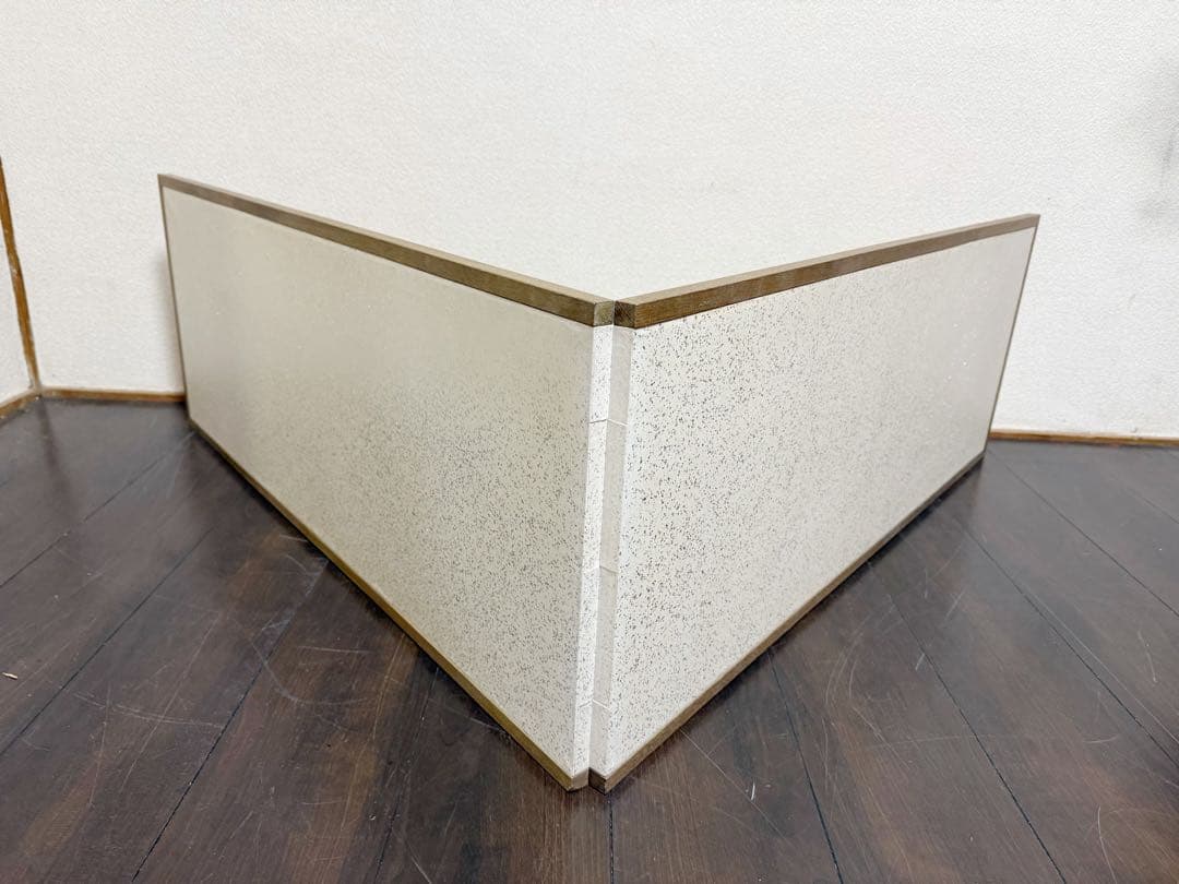 未使用 茶道具 桑縁 金砂子 裏銀散らし 風炉先屏風 茶室