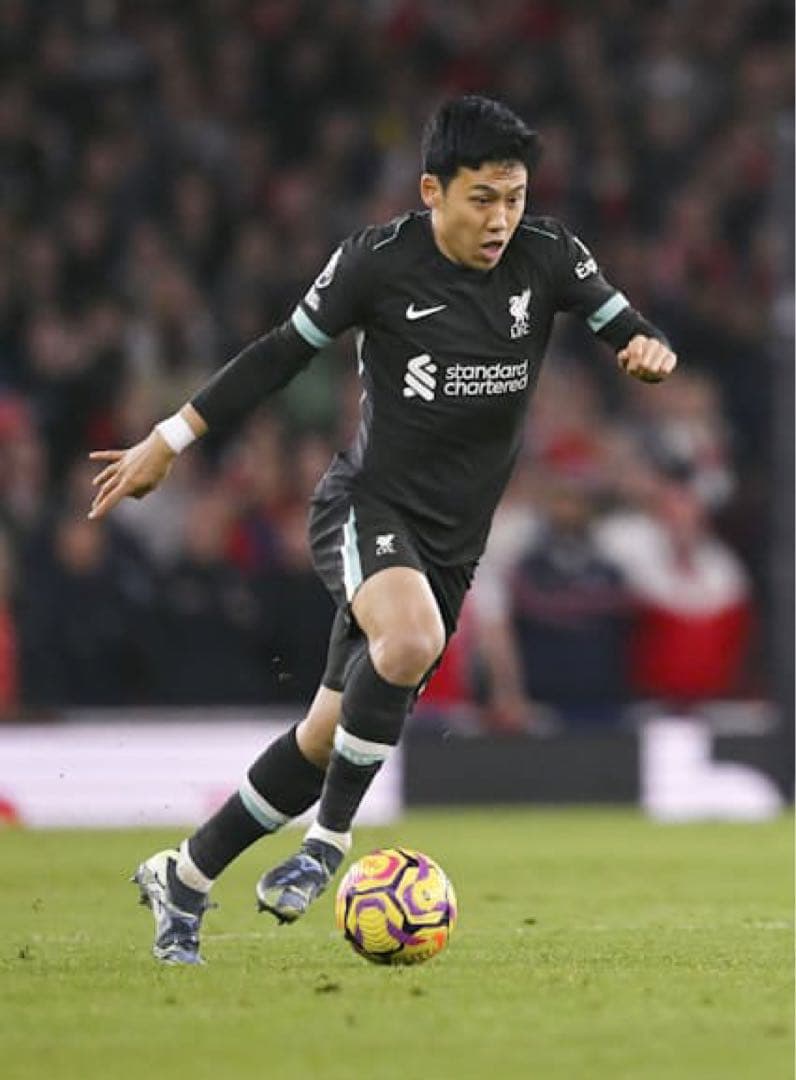 【正規品】24-25 リヴァプール 2nd ユニフォーム 遠藤航 パッチ付き