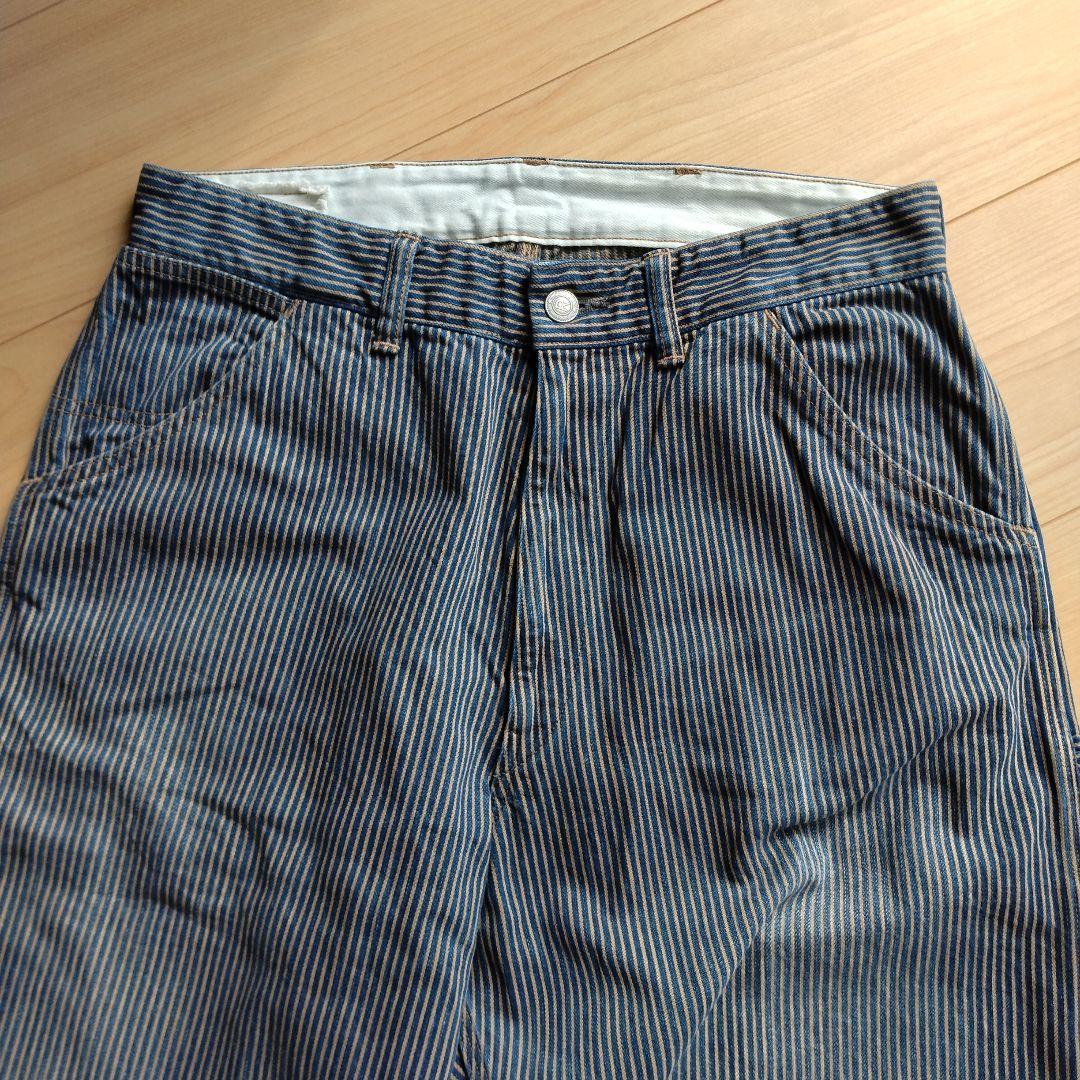 ［美品］45R モンブランヒッコリーの山ペインターパンツ（重） サイズ30