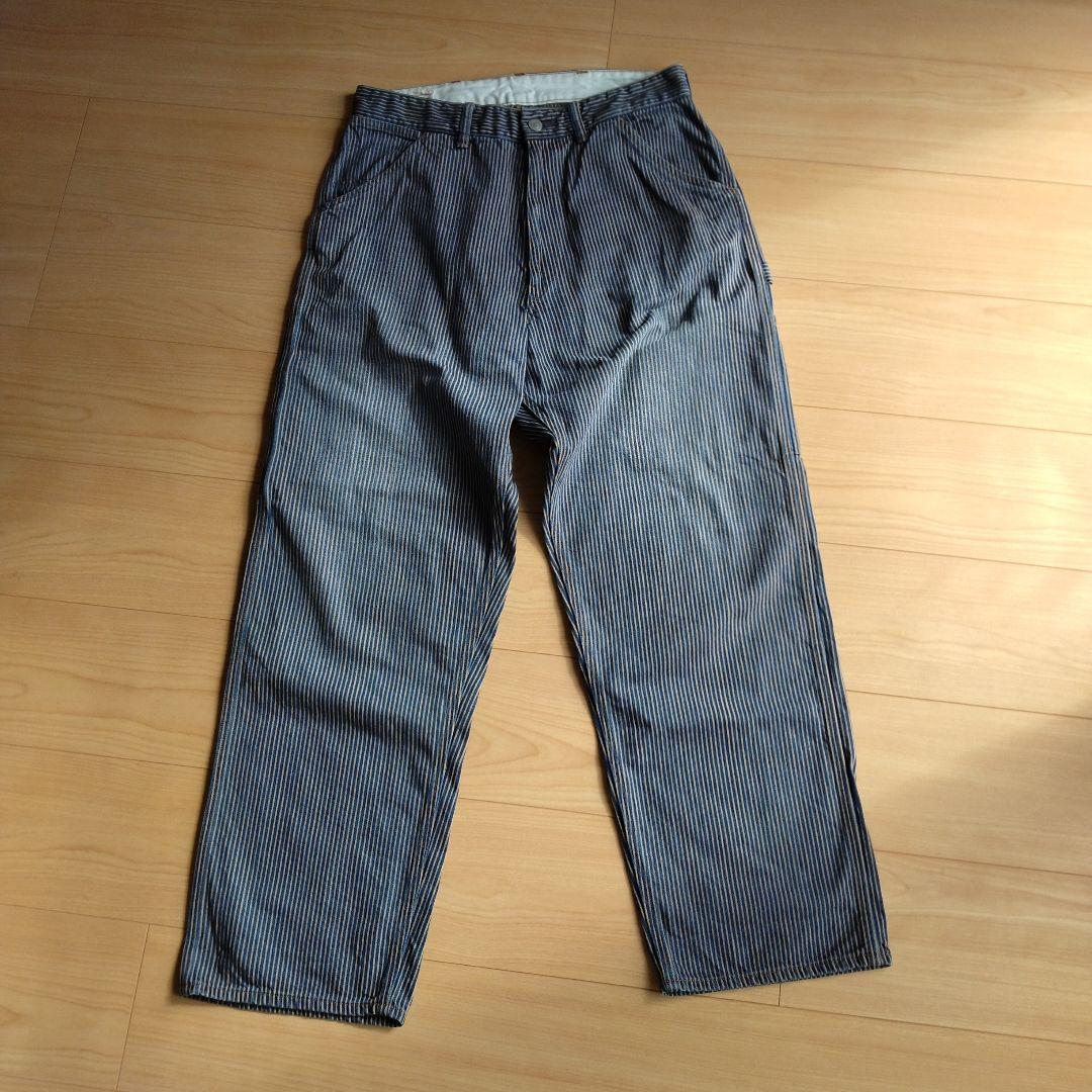 ［美品］45R モンブランヒッコリーの山ペインターパンツ（重） サイズ30