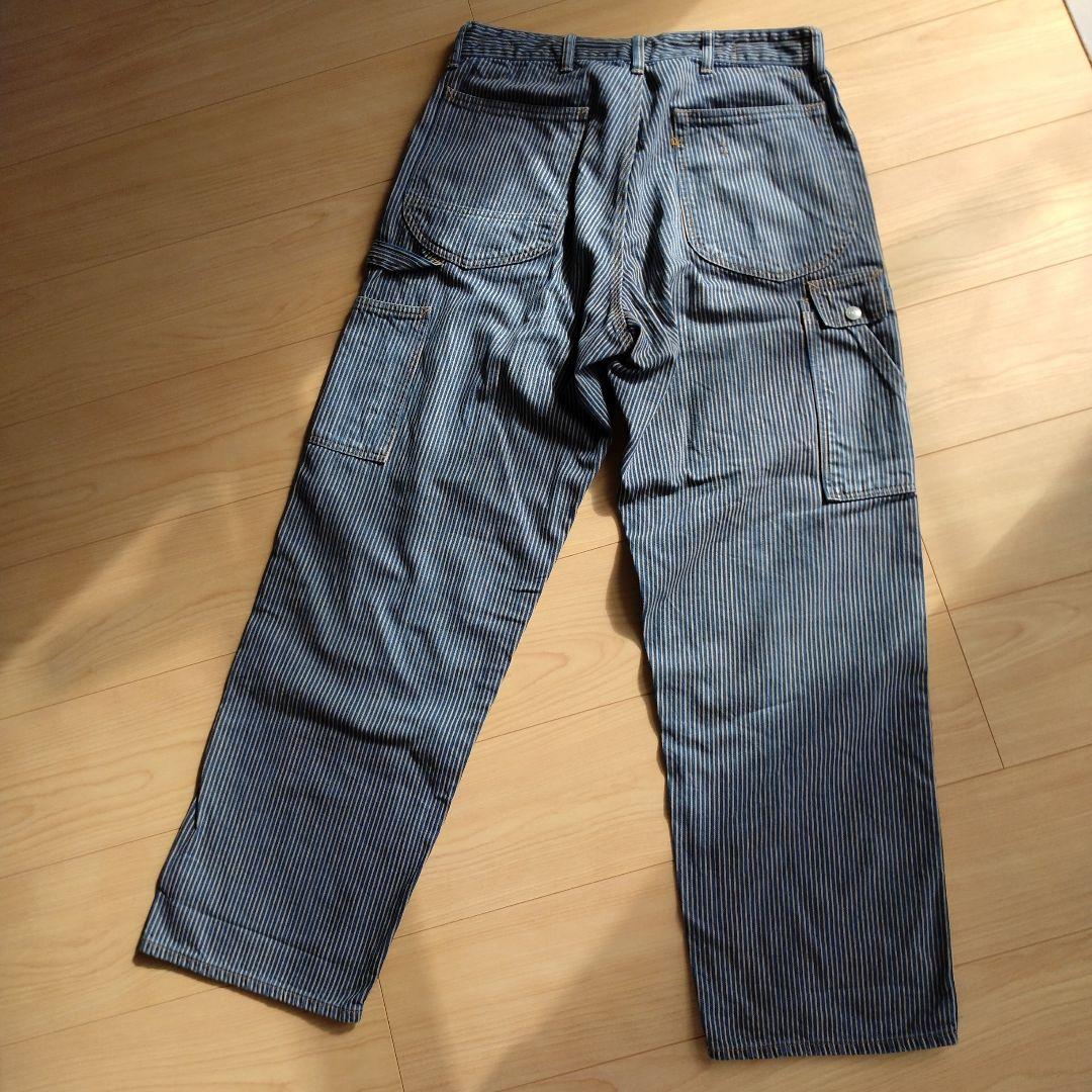 ［美品］45R モンブランヒッコリーの山ペインターパンツ（重） サイズ30
