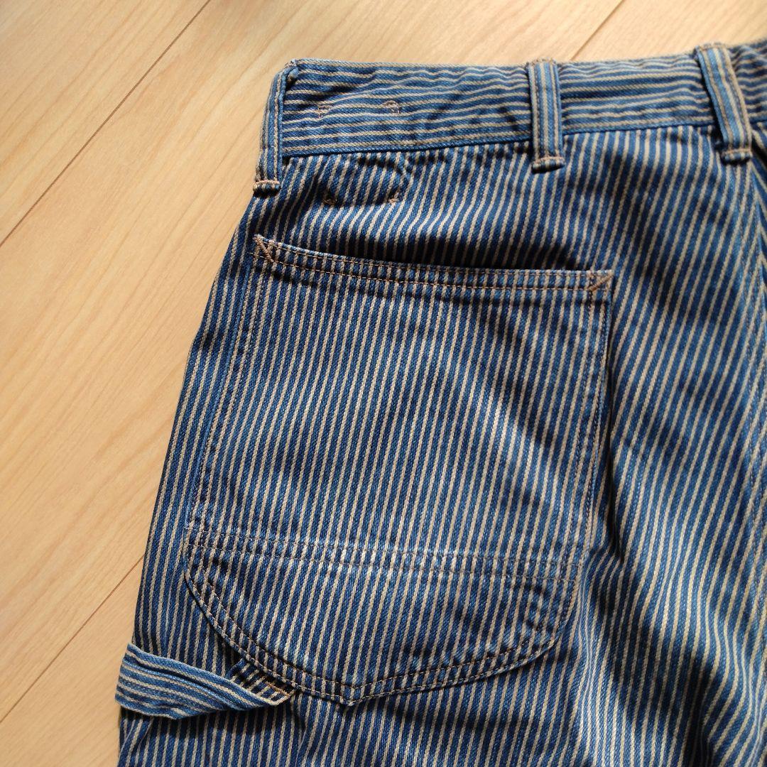 ［美品］45R モンブランヒッコリーの山ペインターパンツ（重） サイズ30