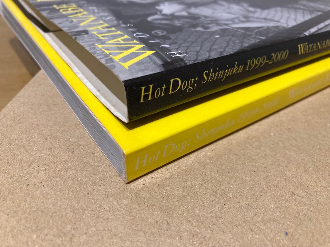 【中古】渡辺克巳 サイン入り hot dog 新宿1999-2000 初版