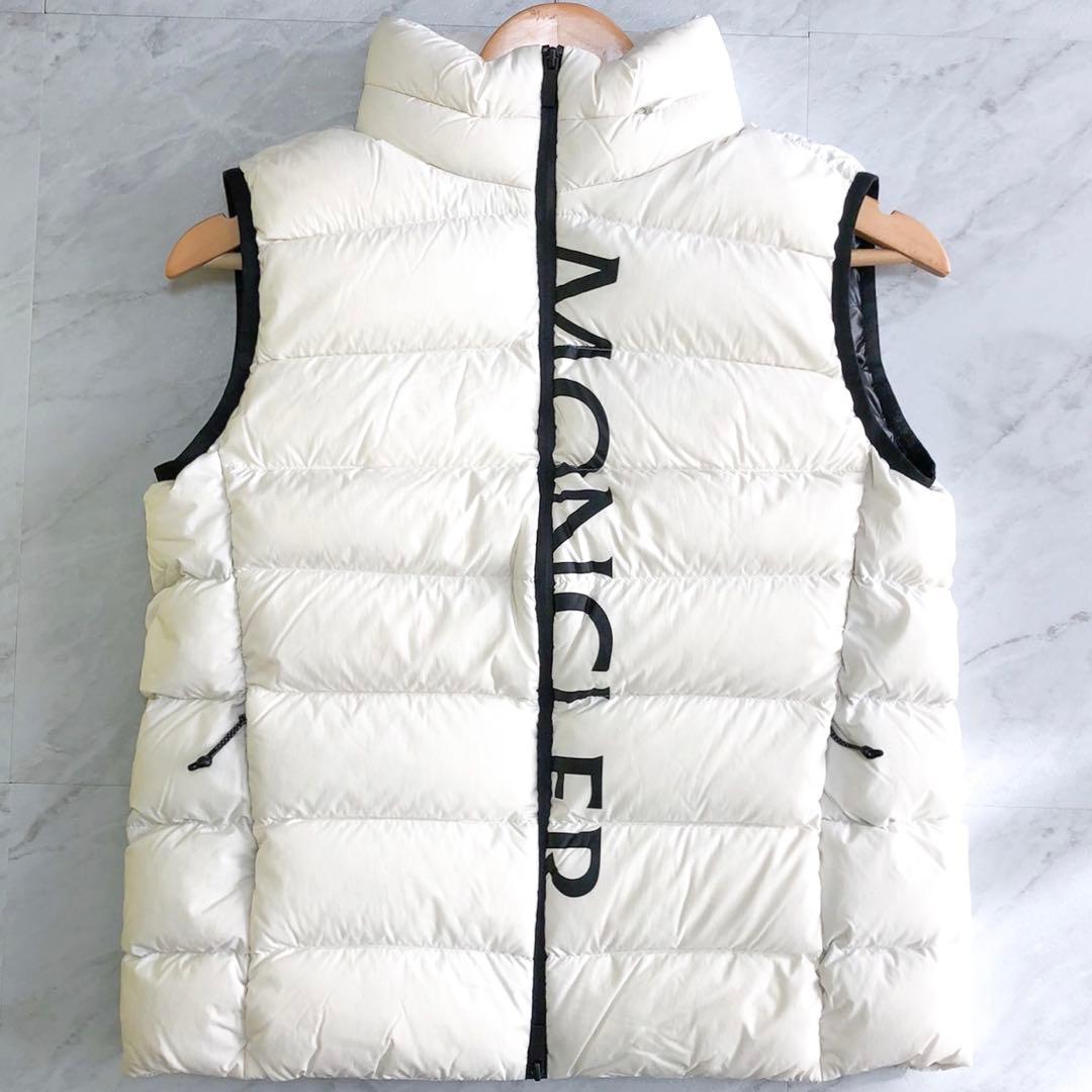 【近年モデル 未使用級】 MONCLER ダウンベスト CENIS ホワイト 1