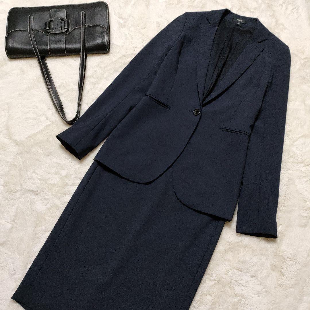 新品同様　セオリー　Theory　スーツ　セットアップ　ストレッチ　ネイビー　0