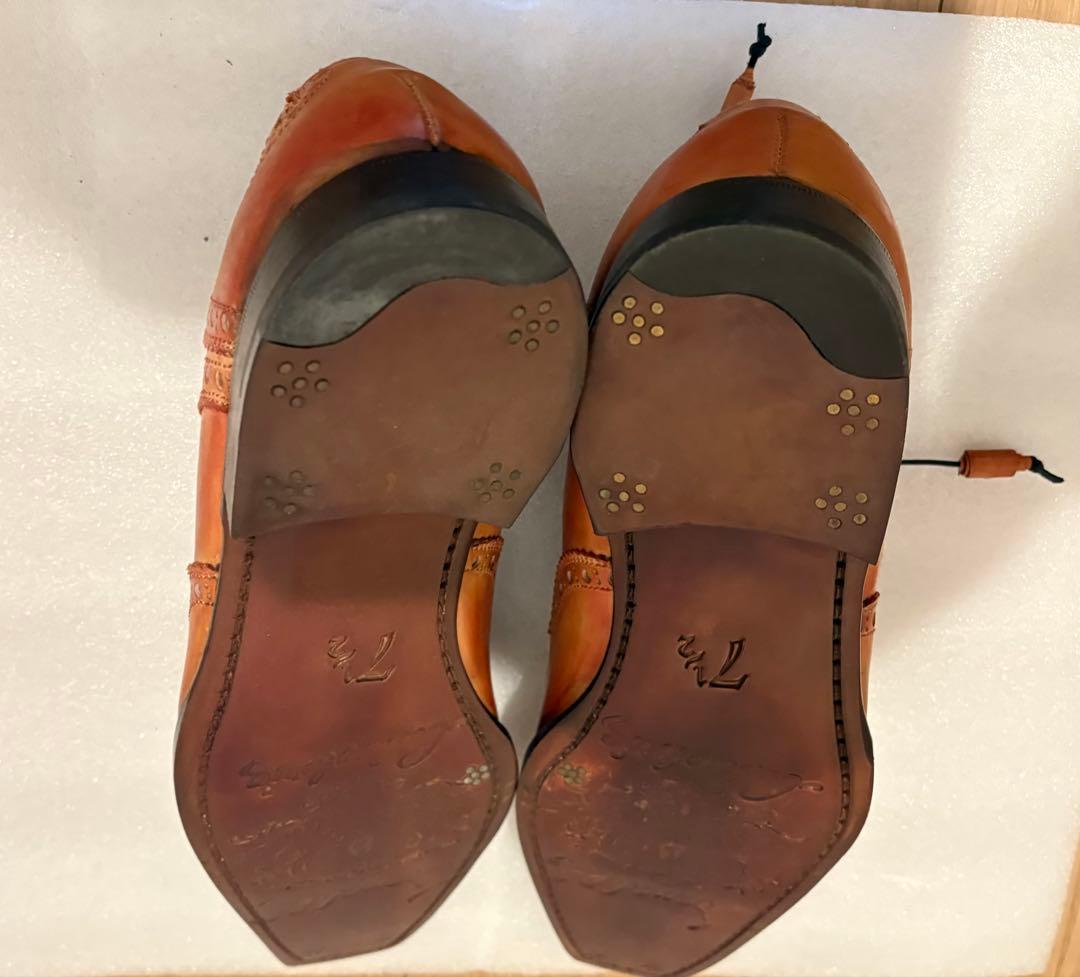 ステファノブランキーニstefano branchini ブラウンレザーウィング