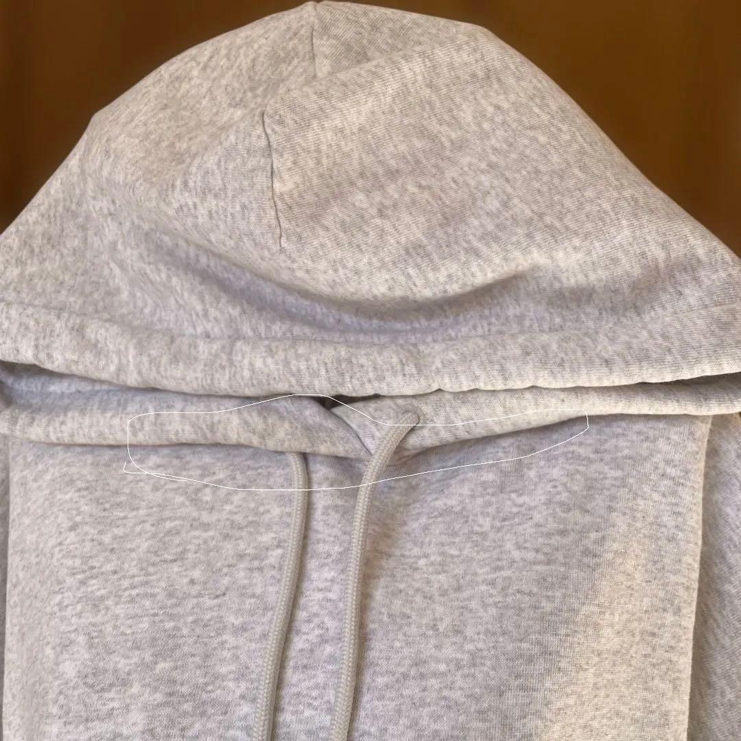 t*t様 バレンシアガ裏起毛ビッグシルエットパーカー　ユニセックス　カジュアル